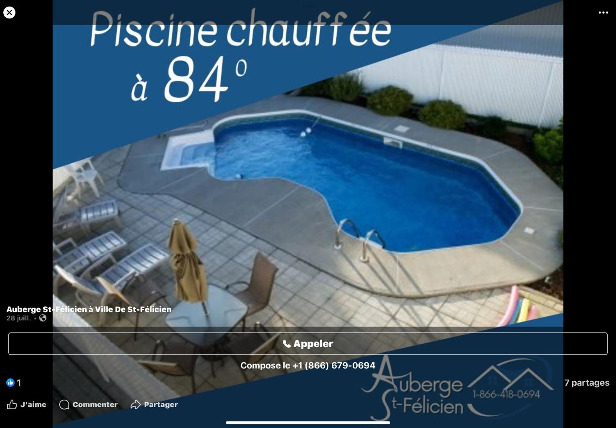 Hotel Auberge St-Felicien แซ็ง-เฟลีเซียง ภายนอก รูปภาพ